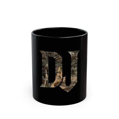 Camo DJ Black Mug