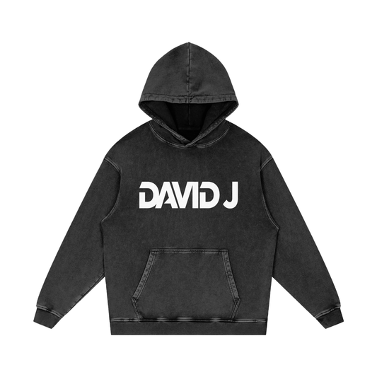 CLASSIC DAVID J SNOW WASHED HOODIE
