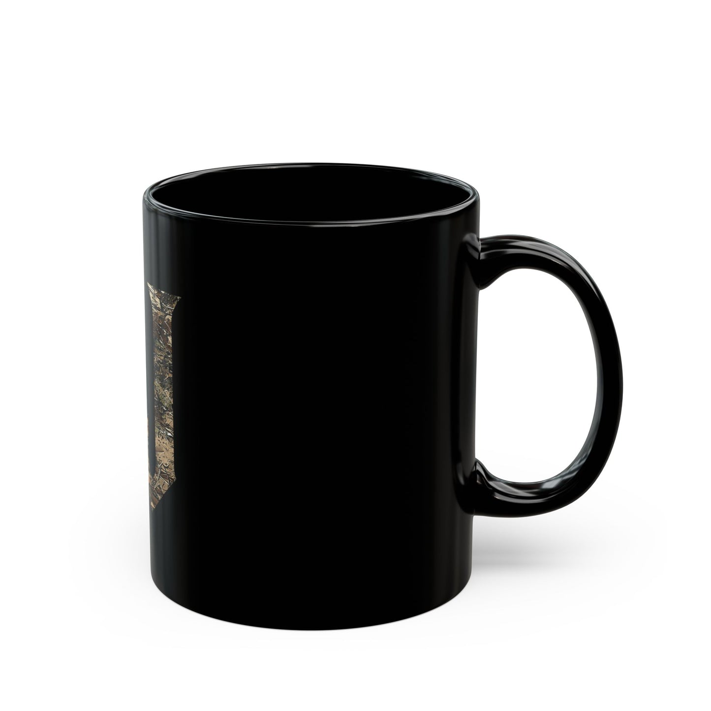 Camo DJ Black Mug