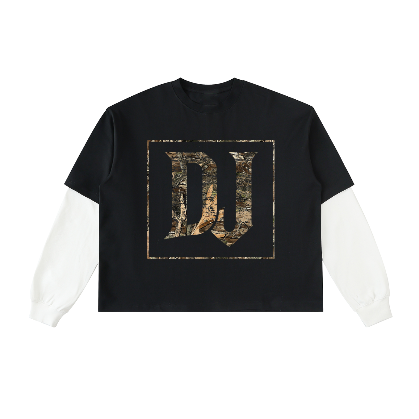 DJ CAMO LAYERED T-SHIRT