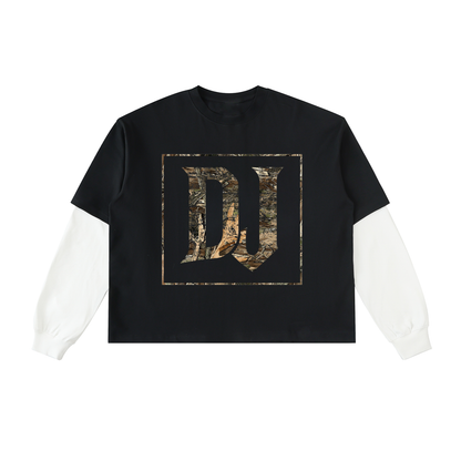 DJ CAMO LAYERED T-SHIRT