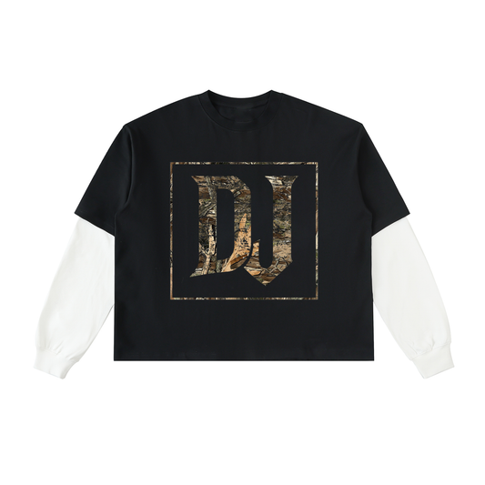 DJ CAMO LAYERED T-SHIRT