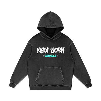 LIMITED EDITION DJ x NY SNOW WASHED HOODIE