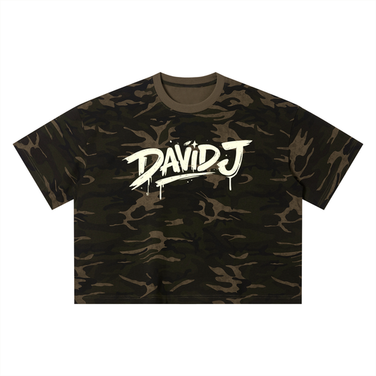 DAVID J CAMO T SHIRT