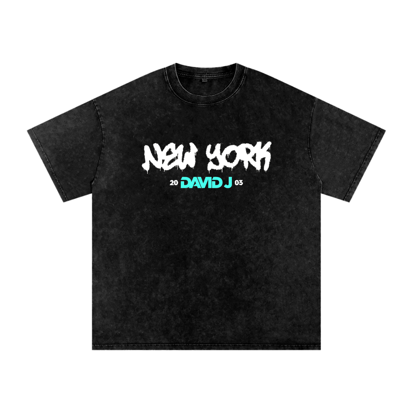 LIMITED EDITION DJ x NY SNOW WASHED T-SHIRT